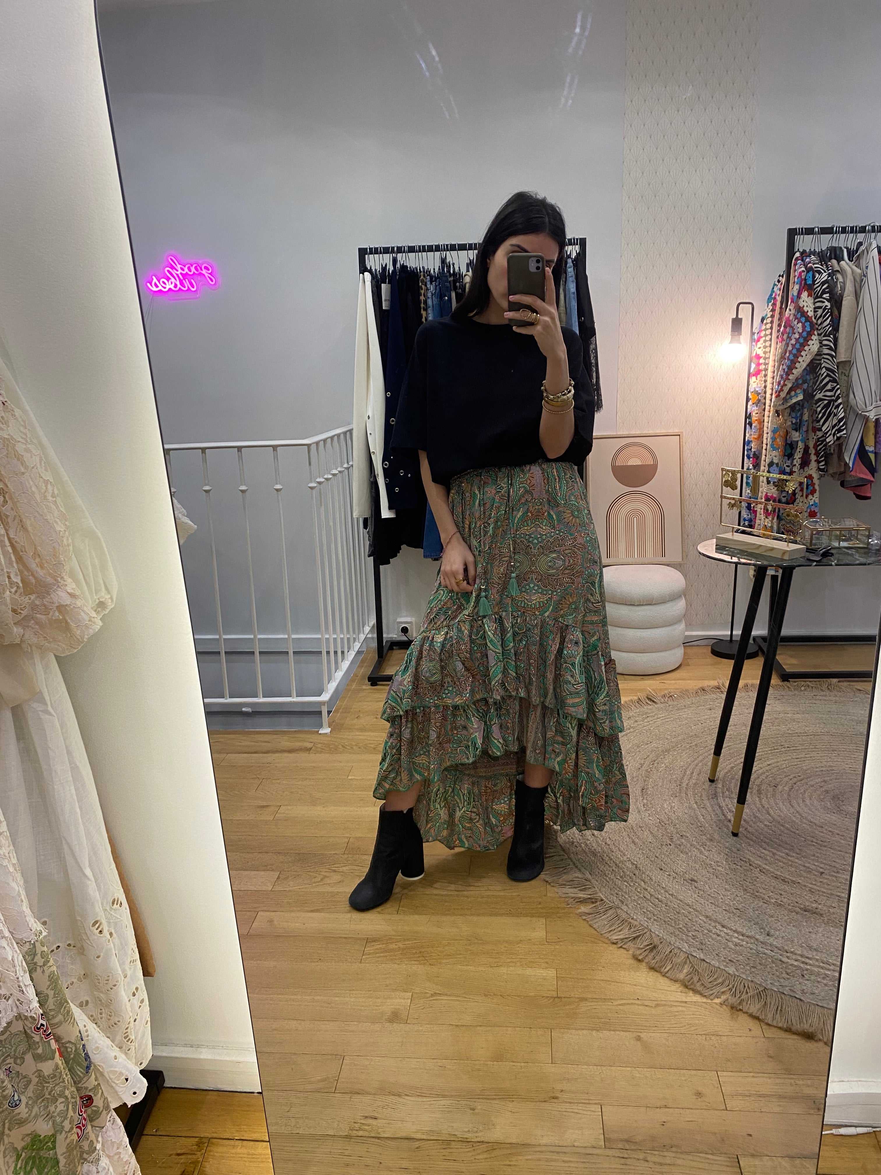 Jupe asymétrique « Selena »