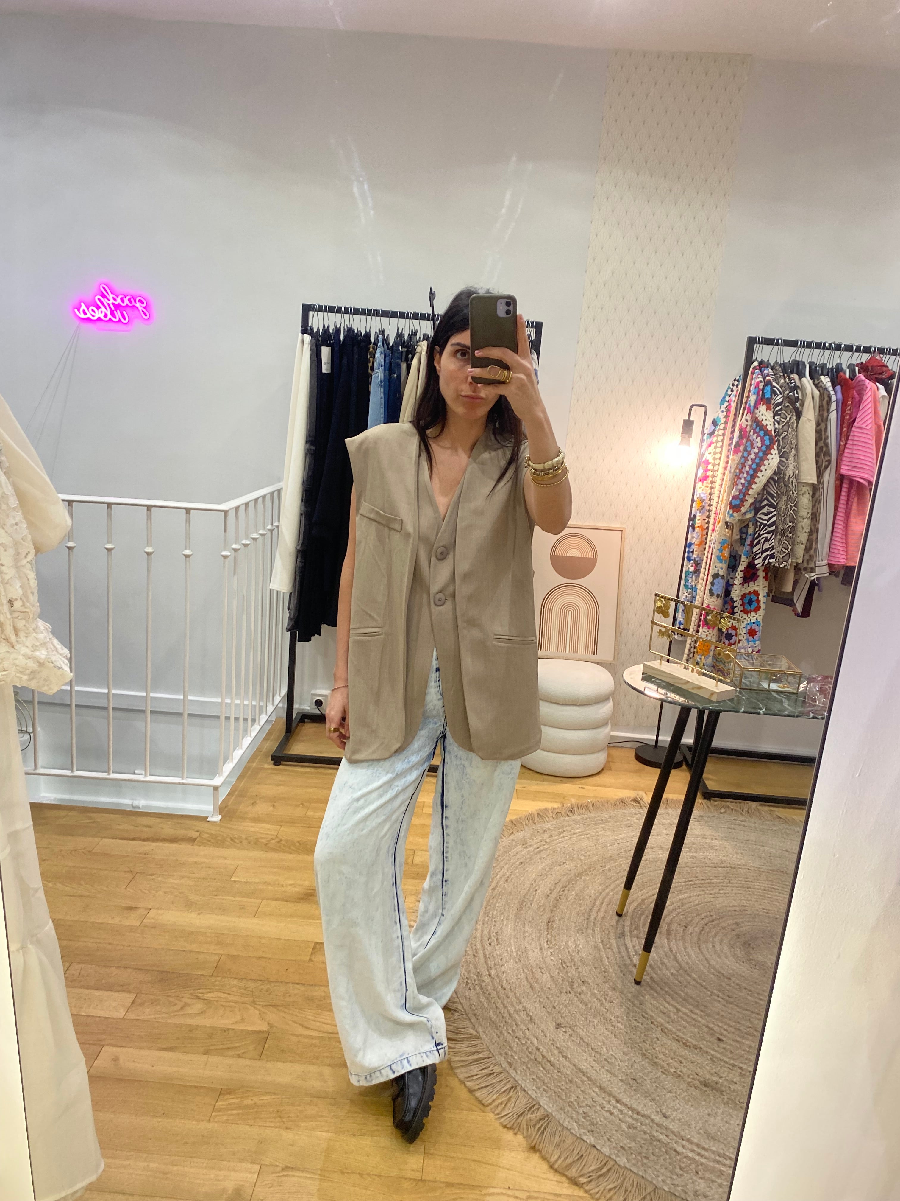Veste « Liza » taupe