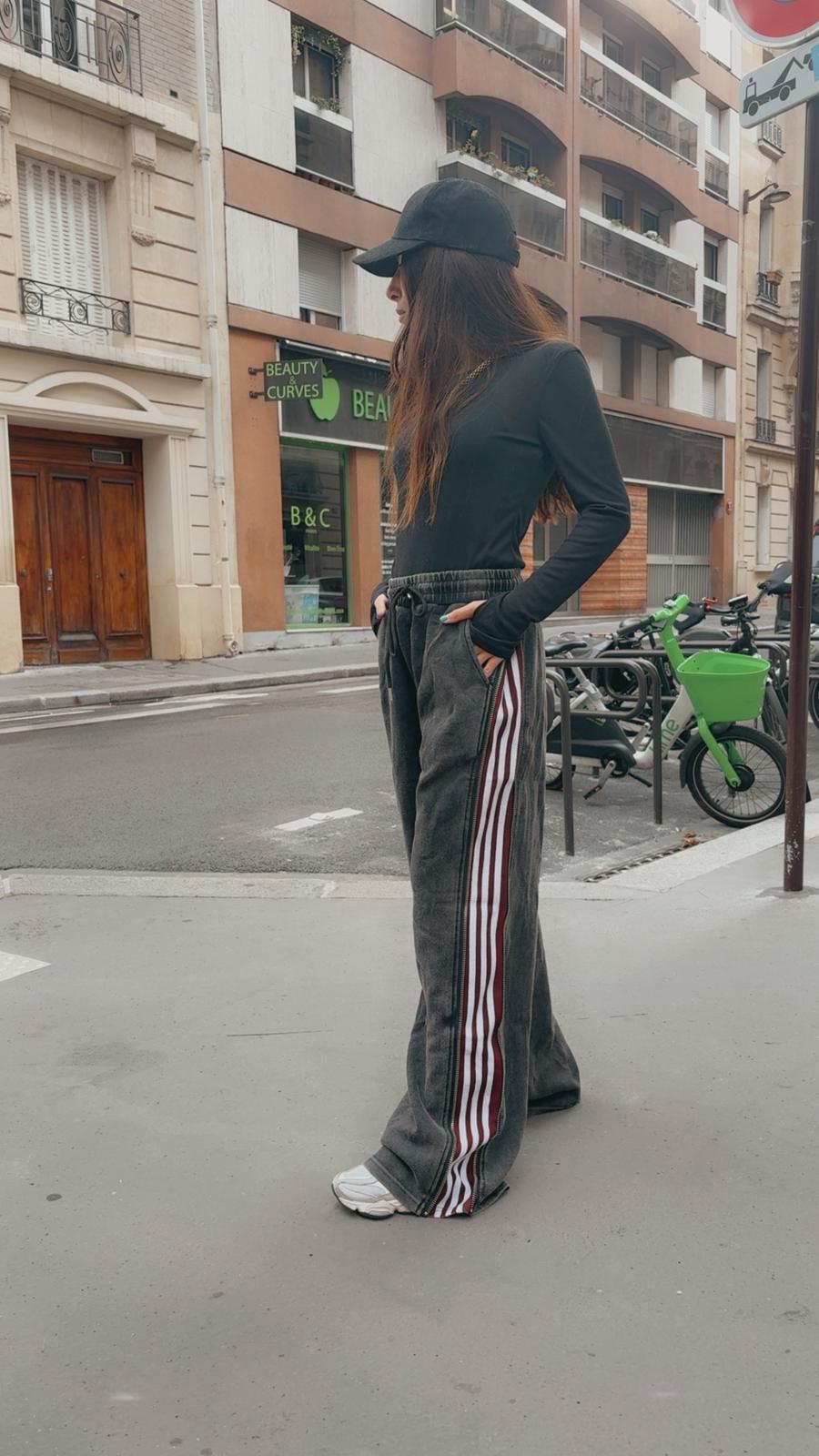 Jogging « Alex » noir