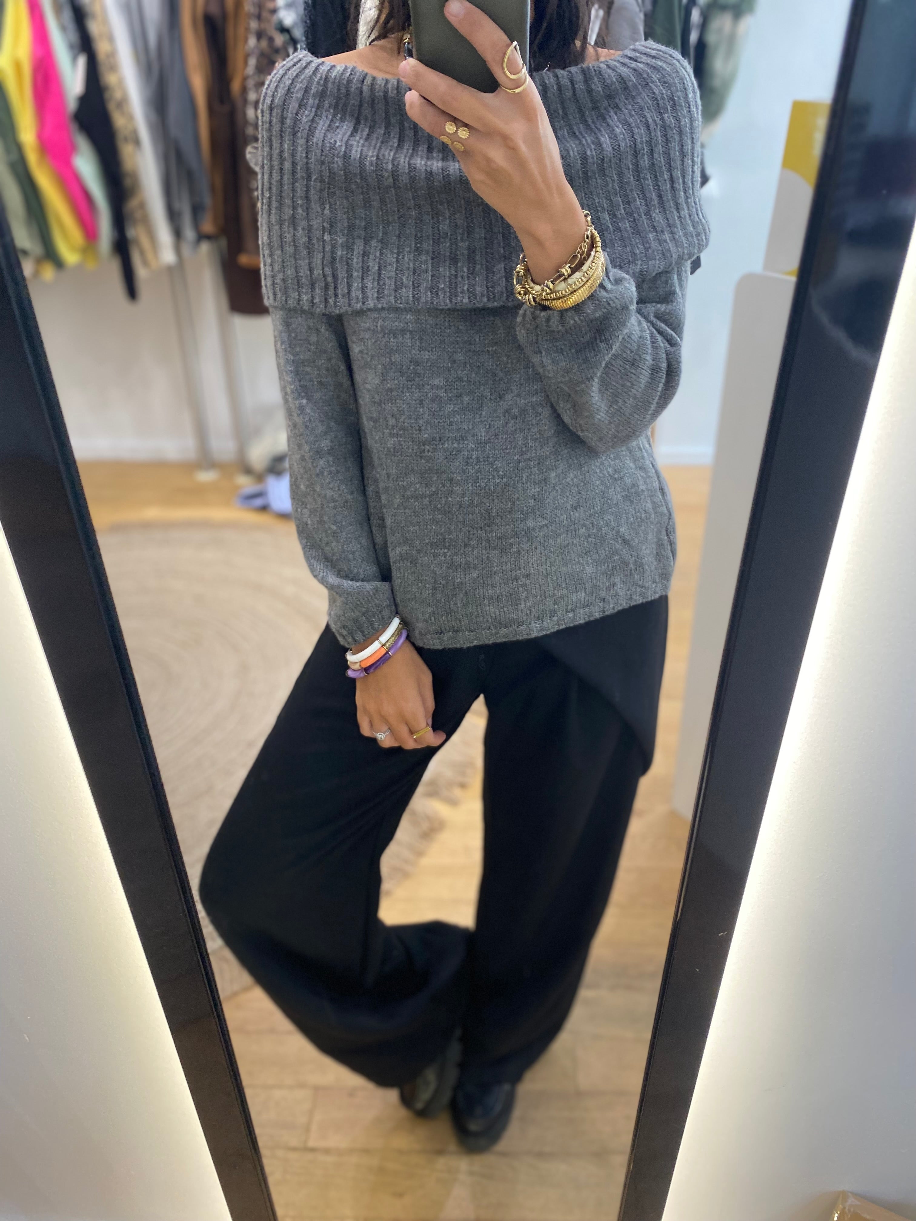 Pull « linoï » gris